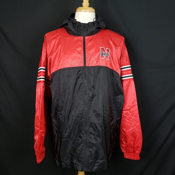 G-III Sports Nebraska Huskers Windbreaker Hoodie - Picture 2 of 5